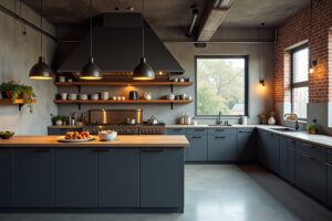 14 Küchenplanung Industrial Style Ideen